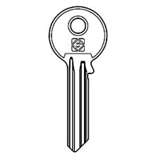 UNI69SM Silca Key Blank