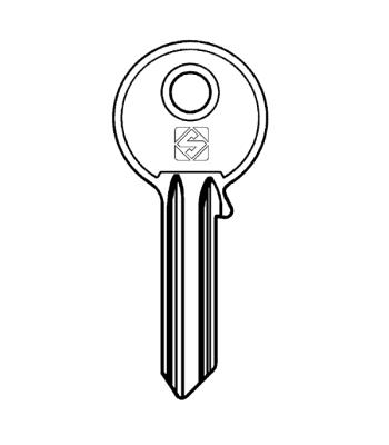 AA5 Silca Key Blank