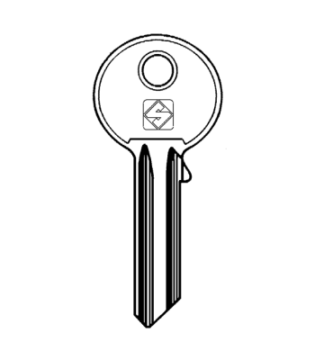 YA1E Silca Key Blank