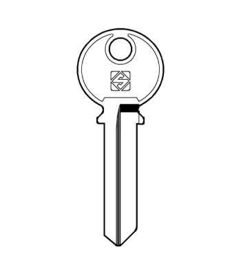 TL16R Silca Key Blank
